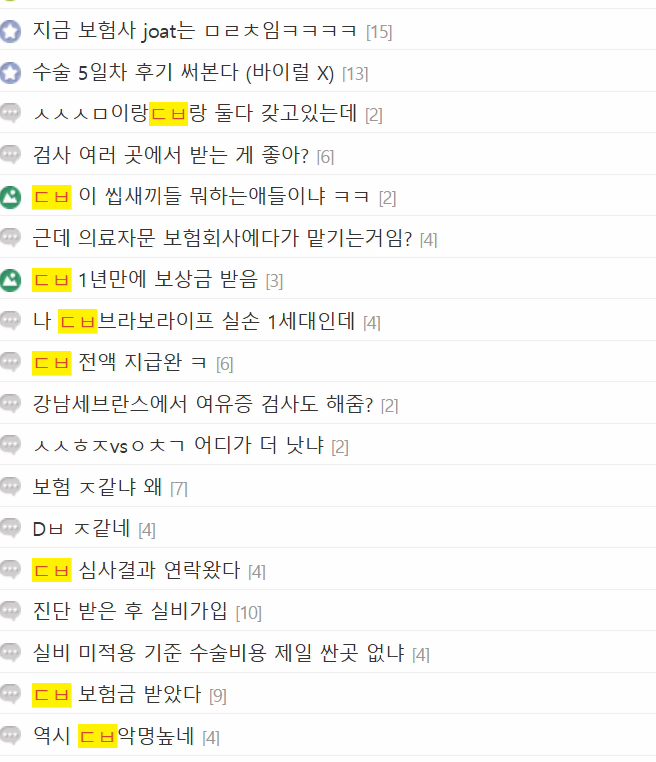 여유증 수술 실비보험 청구후기 - 종수술비 특약 챙기기 4 image 4